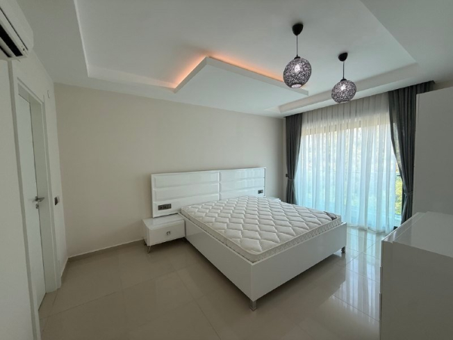Buy a Furnished 2+1 Apartment with Panoramic Sea Views in Kargicak — 110 m²