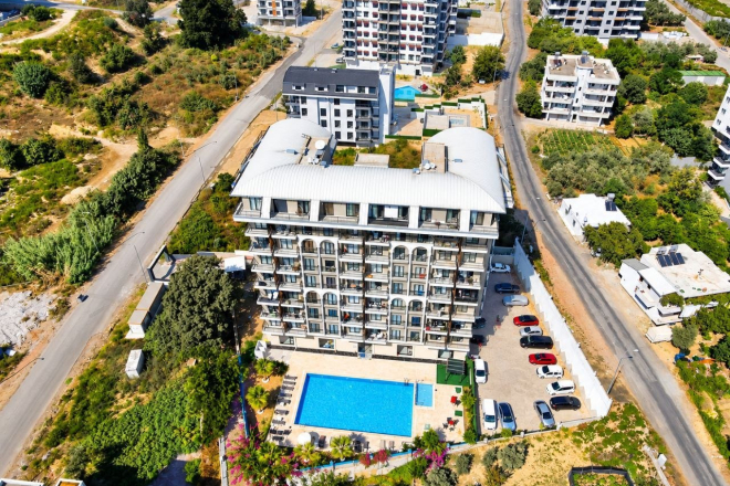 Buy a 1-Bedroom Apartment in Avsallar with Pool and Sauna — 55 m²