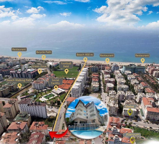 Apartment — Alanya center · R24-5619 — photo 24