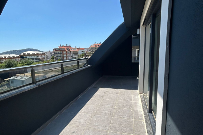 Penthouse 3 bedrooms for sale in Alanya center — 160 m², sea view
